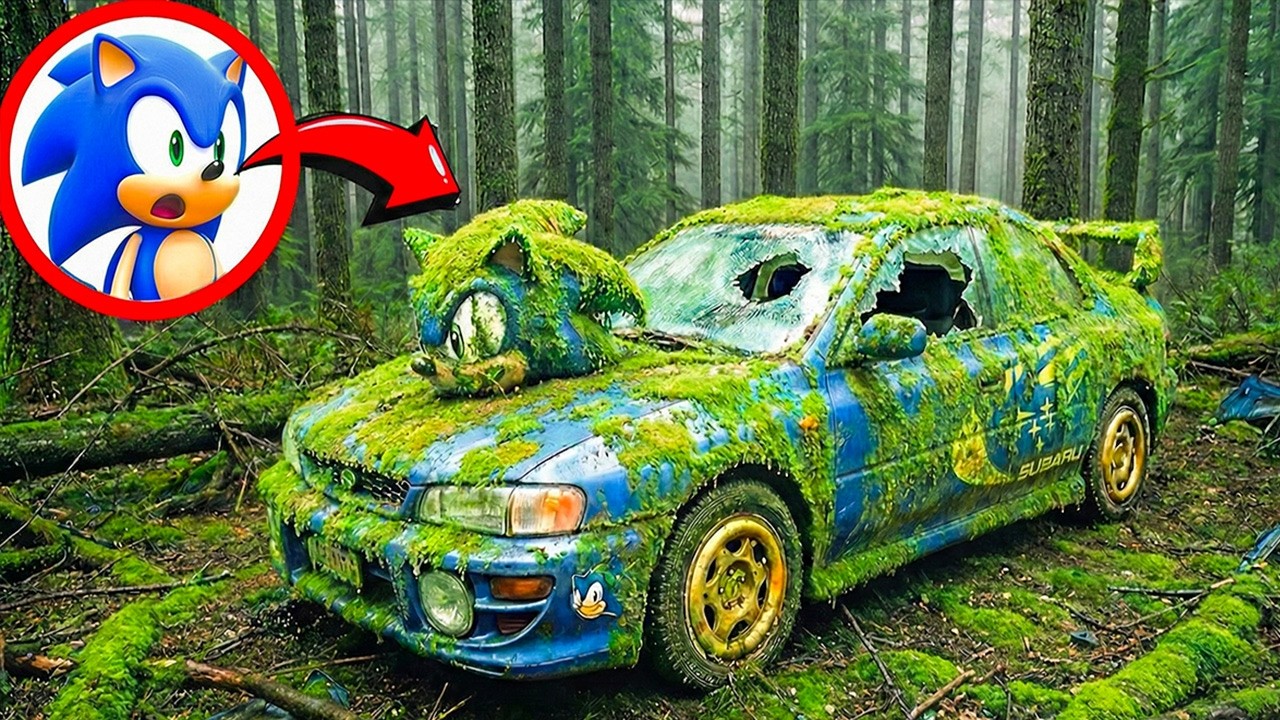 FULLY Restoration of Abandoned SAGA Sonic Car |Restoring FORGOTTEN SAGA Sonic Car From DEMON HUNTERS