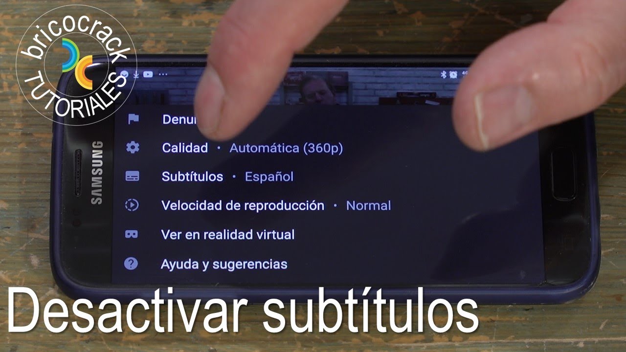 C&oacute;mo desactivar los subt&iacute;tulos de los v&iacute;deos (Bricocrack)