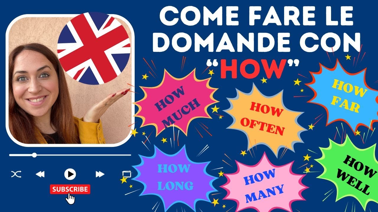Corso di Inglese_ Domande (e risposte) con "HOW"