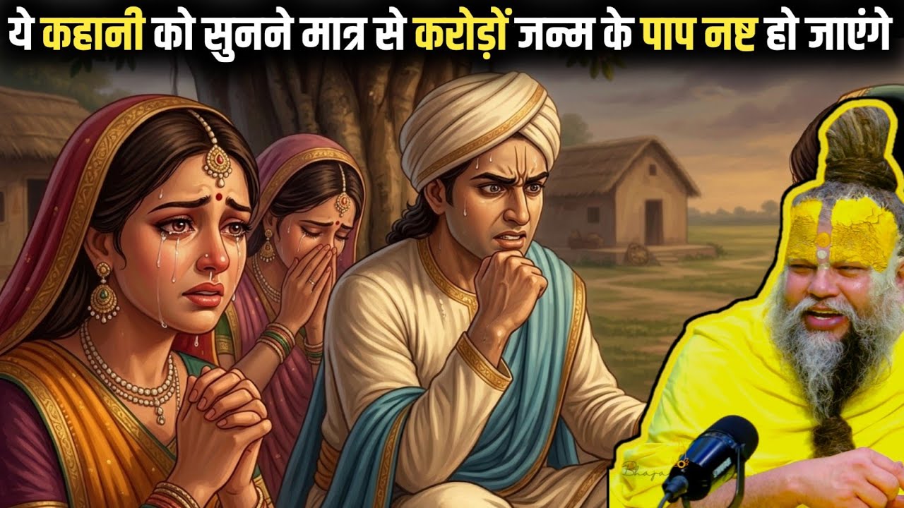 ये कहानी को सुनने मात्र से करोड़ों जन्म के पाप नष्ट हो जाएंगे !#premanandjimaharaj 