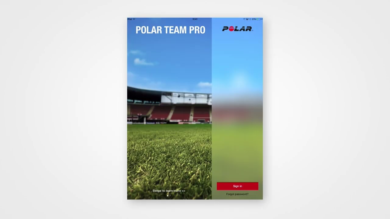Polar Team Pro get started