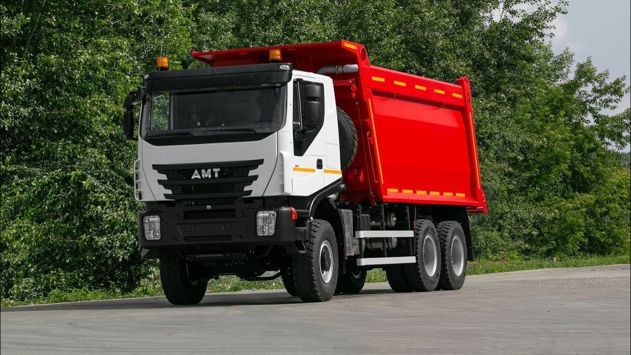 560 л.с. и кузов 23,5 м&sup3;: Российский самосвал АМТ 6x6 для самых тяжелых грузов