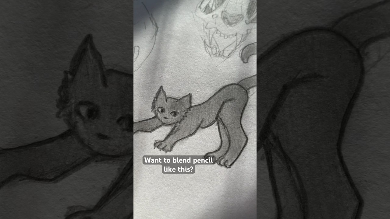 Art hack #art #drawing #arthack #arthacks #cats #helpfultips #arttipsandtricks