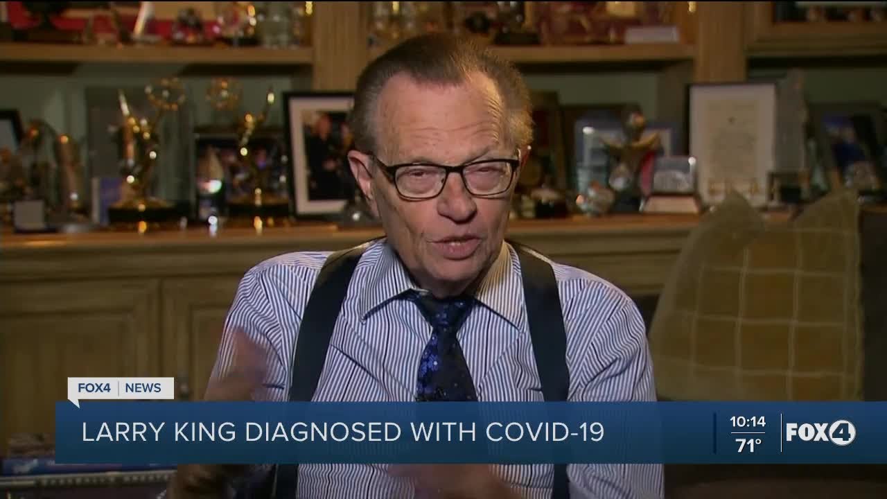 Larry Kind diagnosed with COVID-19