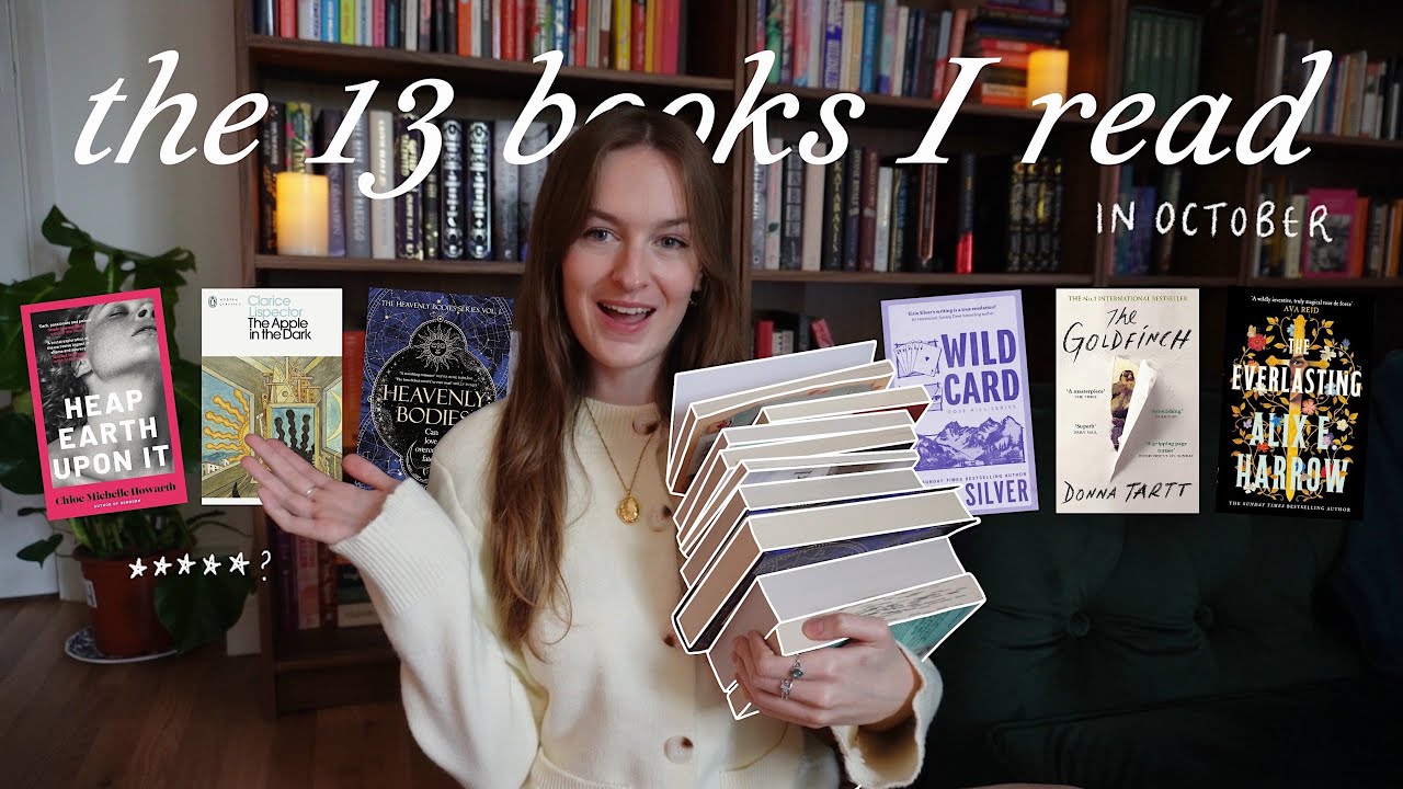 13 книг, которые я прочитал в октябре: от ХУДШИХ к ЛУЧШИМ 📚🍂 Итоги чтения в октябре