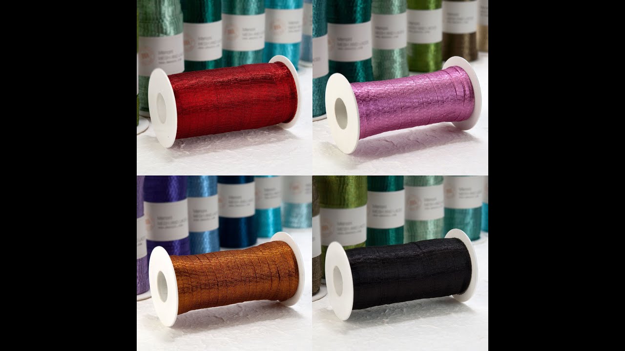 OUTDATED: Tutorial - Wire Mesh Ribbon: How To Make Two-Tone Pendant Cords (View Updated Version)
