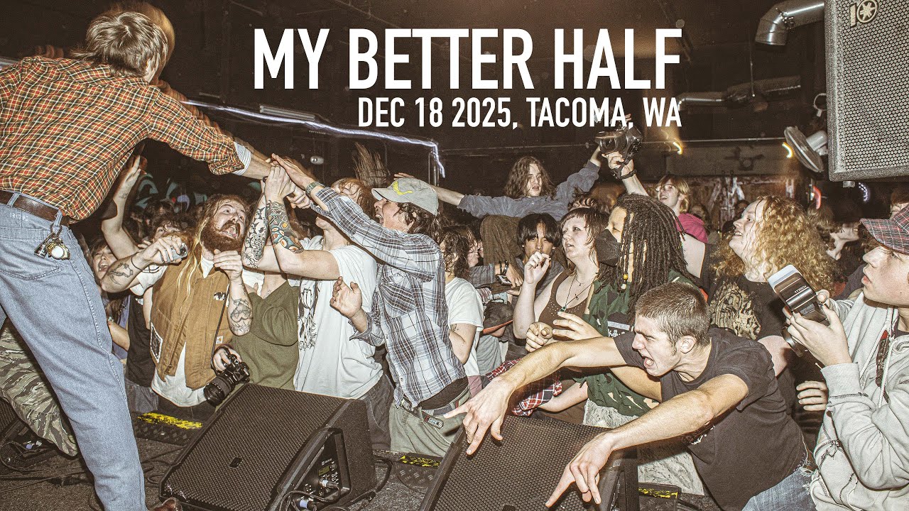 MY BETTER HALF at Real Art Tacoma, Dec 18 2025, Tacoma, WA | 4K | RAW Underground LIVE