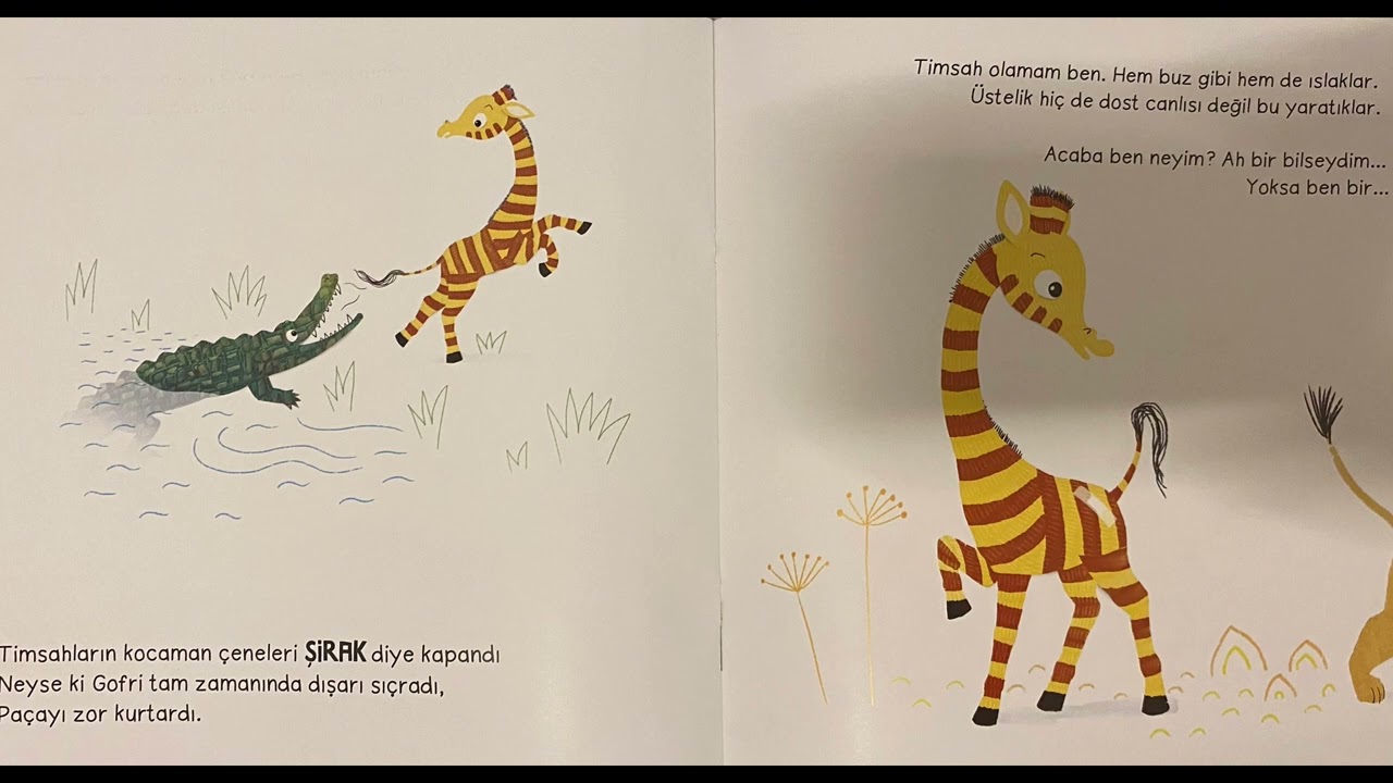Çizgili Zürafa #uykuhikayeleri #masal #cocukkitaplari #çocuklariçin #turkishstory #masaldinle