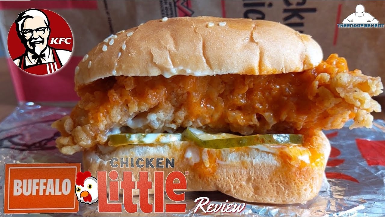 KFC&reg; Buffalo Chicken Little Review! 🐃🐤🔥