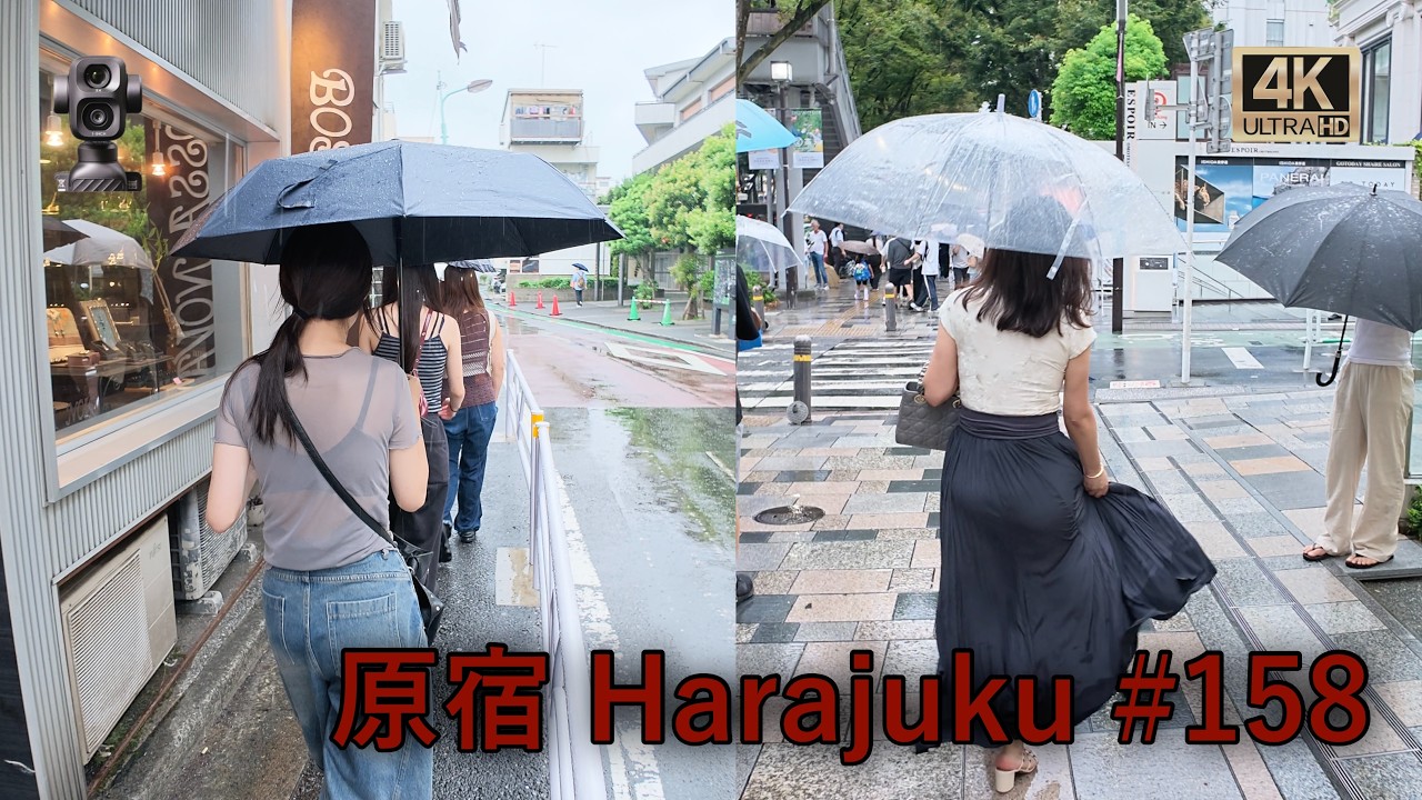 【4K Tokyo walk】原宿 Harajuku #158 東京 散歩