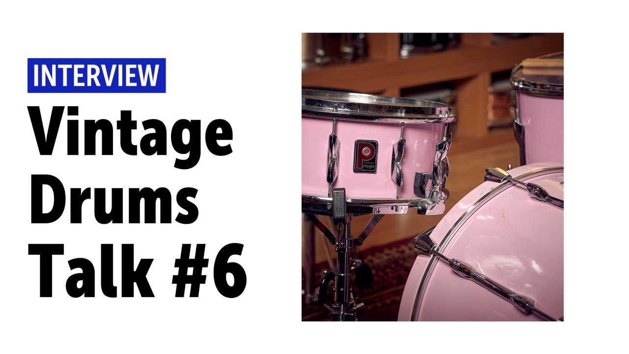 Premier Resonator Drumkit | Vintage Drum Talk #6