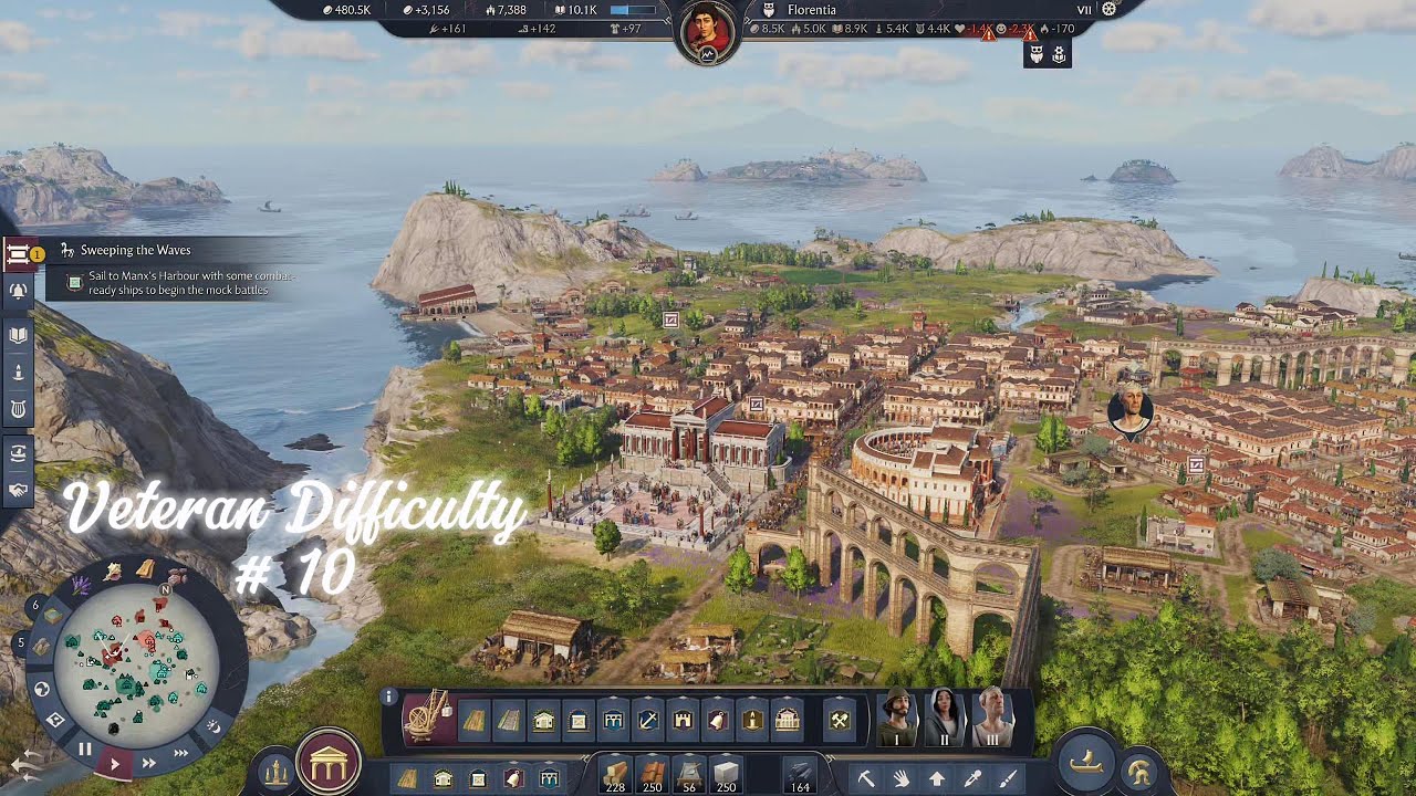 Veteran difficulty would I be able to survive? - Anno 117 Gameplay - No commentary - EP 10