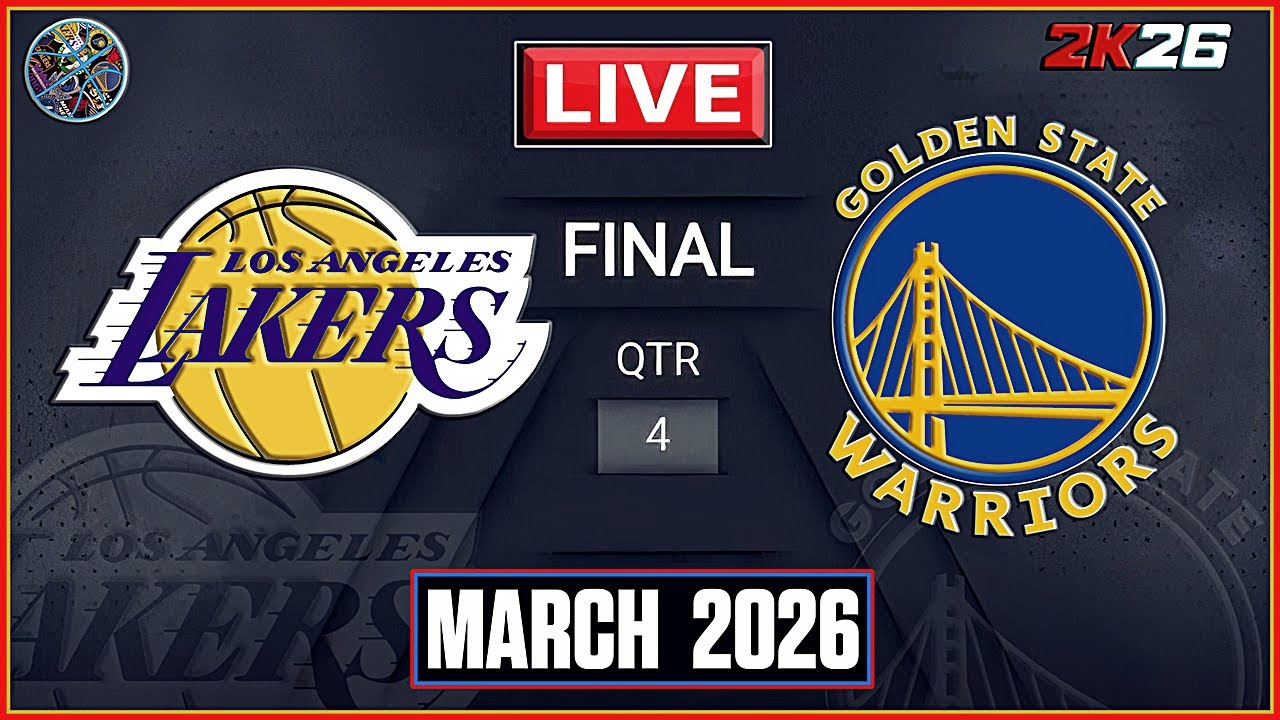 NBA LIVE!   Los Angeles LAKERS  vs  Golden State WARRIORS  |  NBA Regular Season   |   NBA 2K26