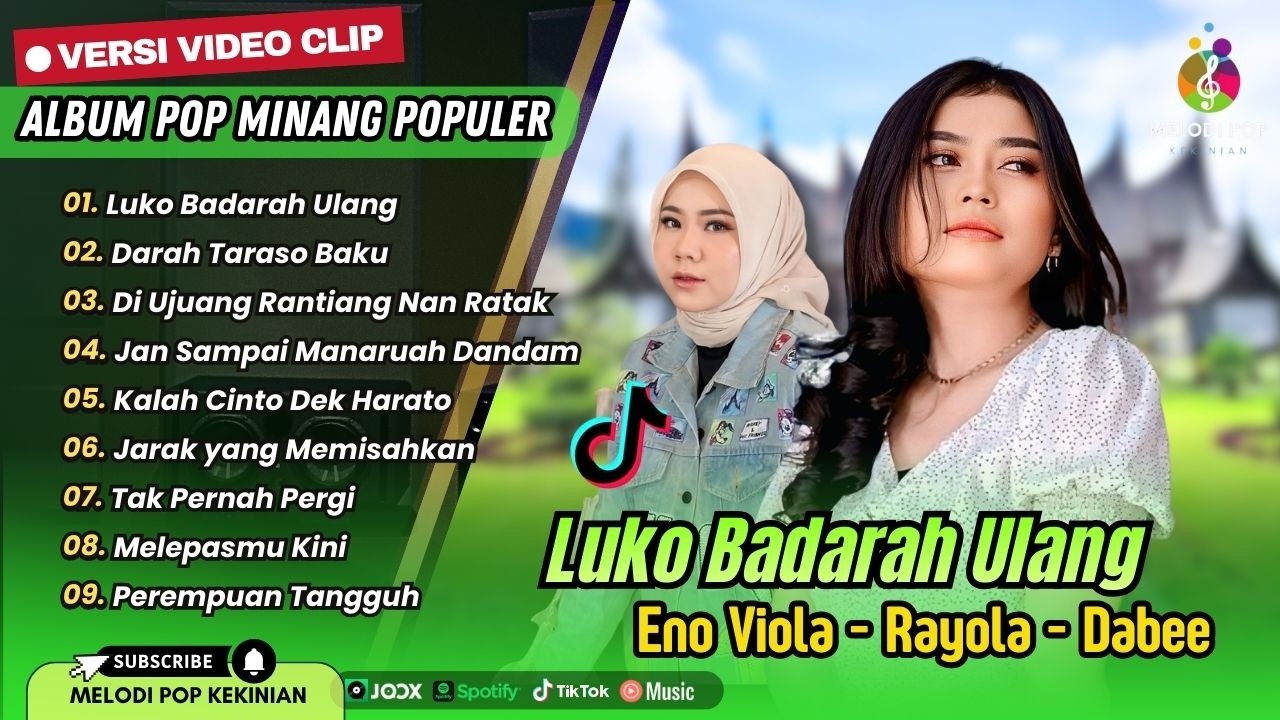 Pinki Prananda ft Eno Viola - LUKO BADARAH ULANG | DARAH TARASO BAKU || LAGU MINANG TERPOPULER