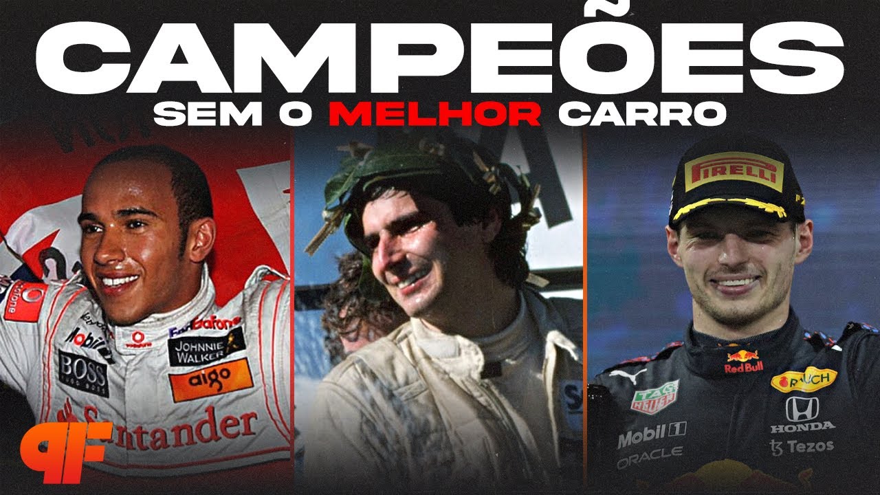 PILOTOS QUE FORAM CAMPEÕES SEM TER O 