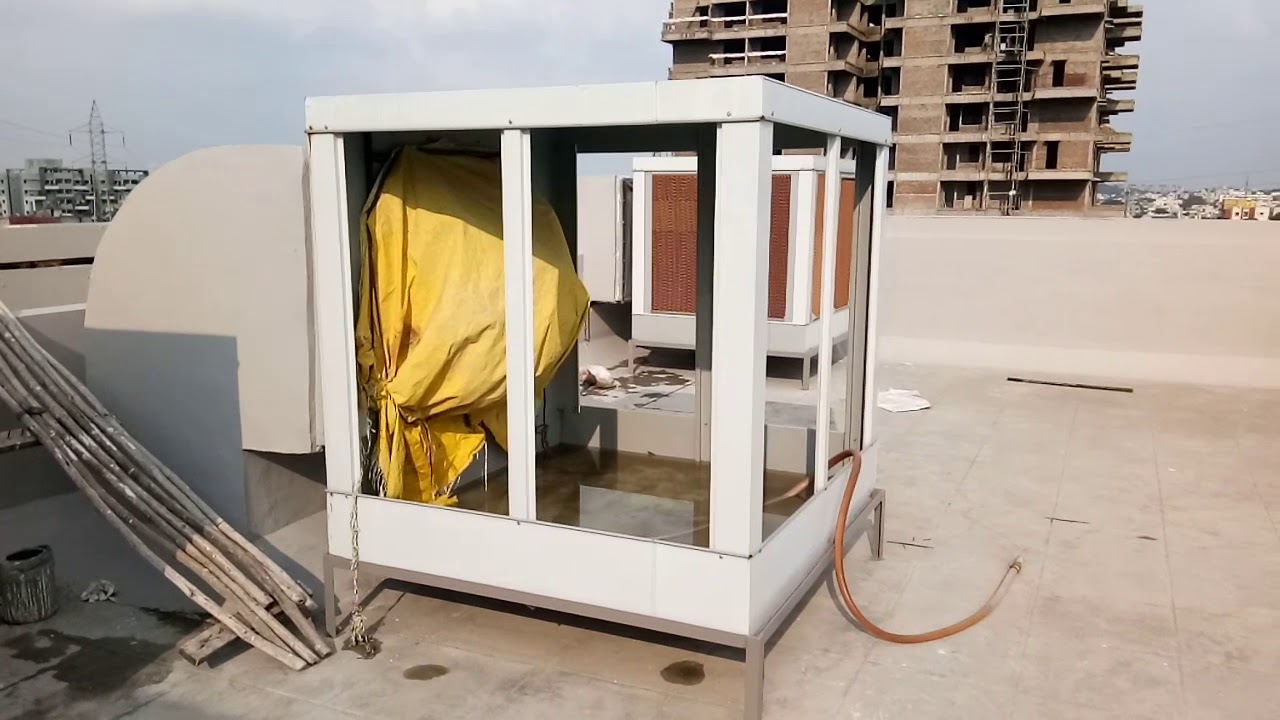 Central air cooling for gym and club house