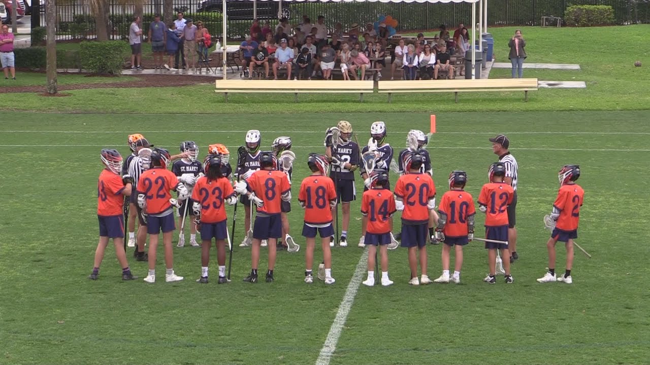 Middle School Lacrosse -  ST  MARK'S 9  BENJAMIN 8 -  PBISAA Championship - April 7, 2022