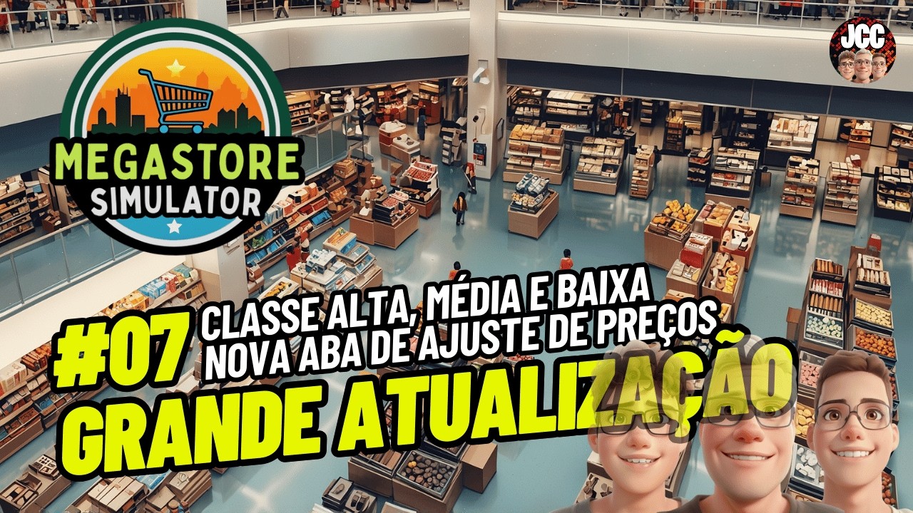 Grande Atualização no MegaStore Simulator Gameplay | Muita Coisa Nova #megastoresimulator