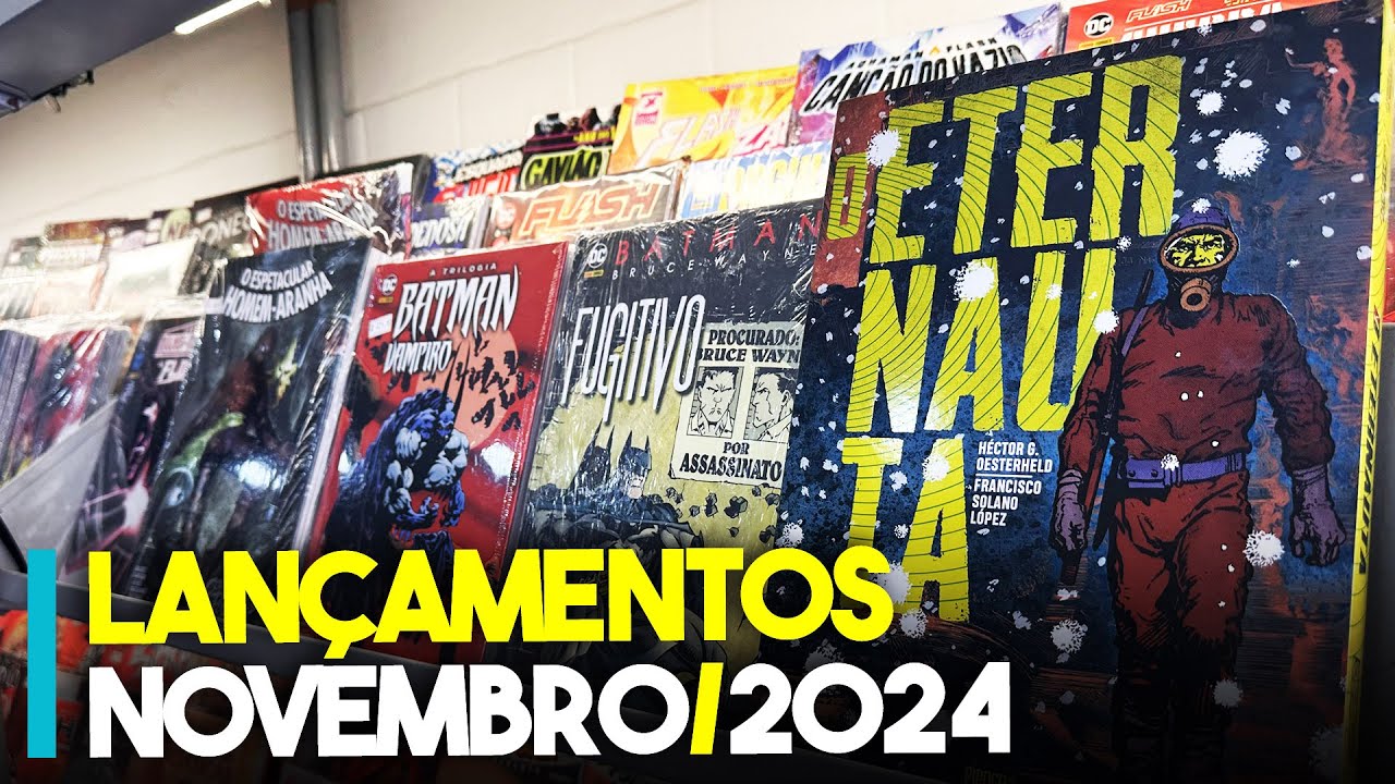 CHEGOU NA COMIC SHOP | Quadrinhos de novembro de 2024