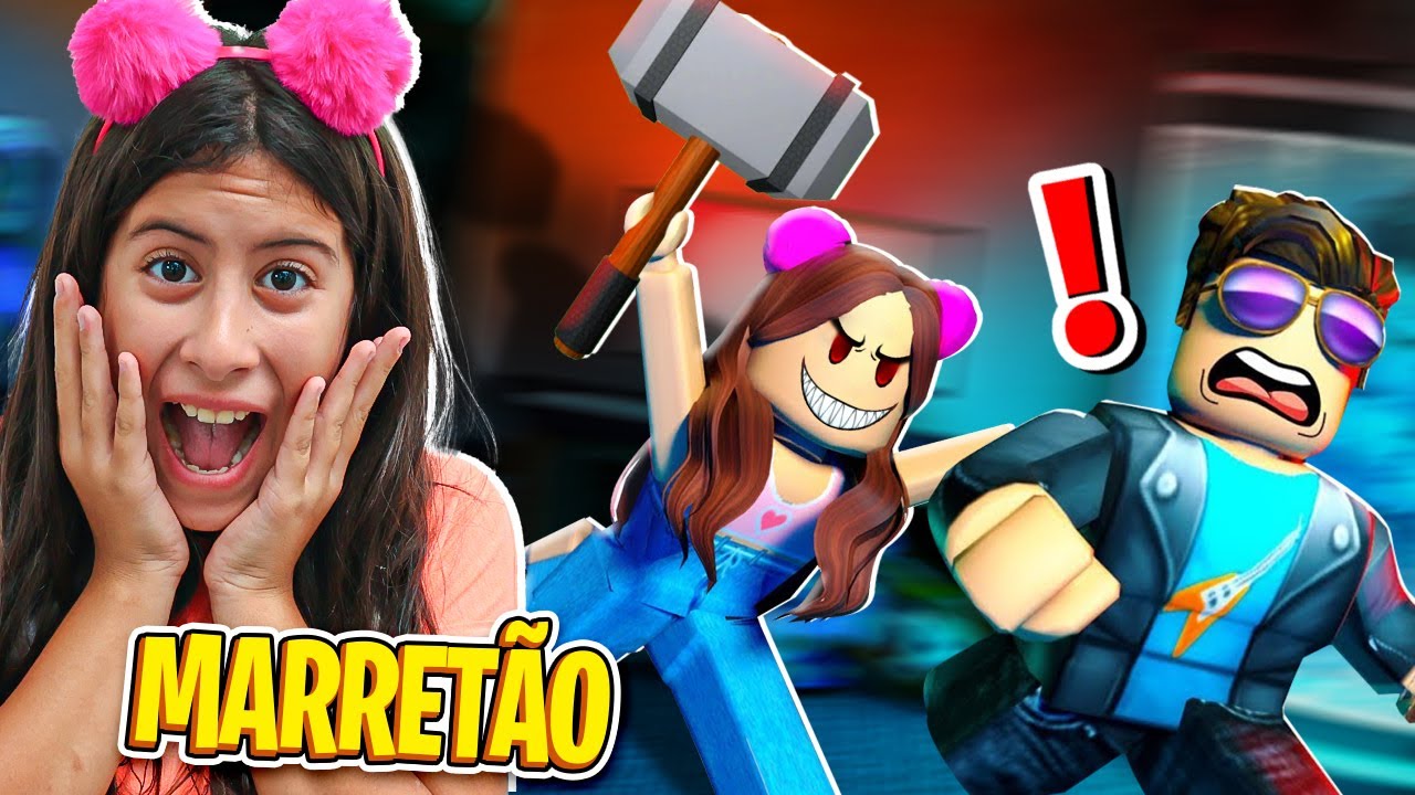 Trapalhadas e divers&atilde;o no MARRET&Atilde;O - ROBLOX FLEE THE FACILITY