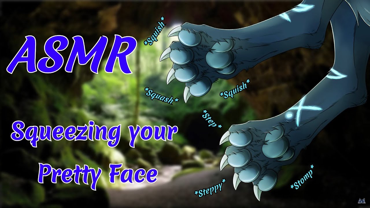 [Furry ASMR] Getting Your Face Squished by Dragon Paws [RP / 3Dio]