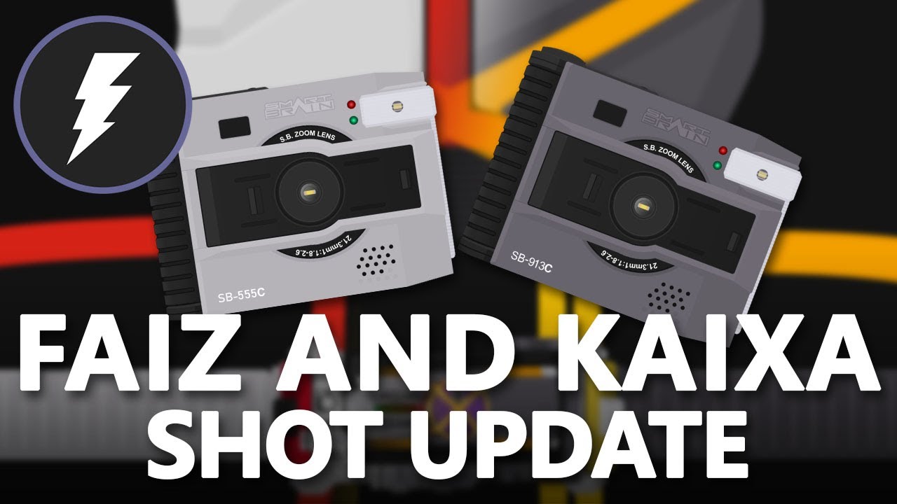 Kamen Rider Faiz Flash Belt: Faiz Shot and Kaixa Shot Update