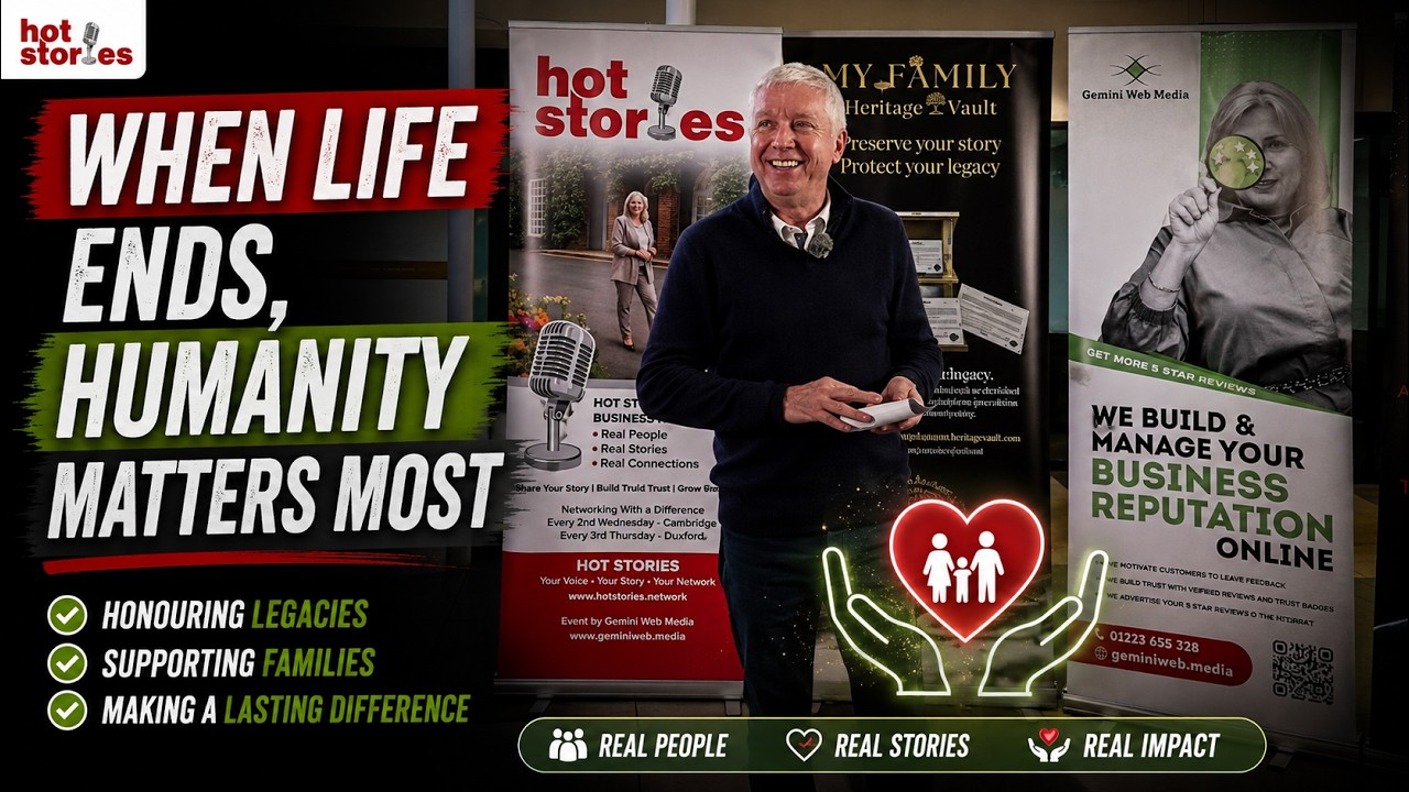 When Life Ends, Humanity Matters Most | Funeral Celebrancy at Hot Stories