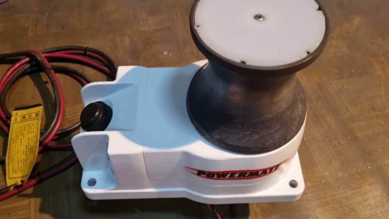 (60) Японская лебёдка Yamaha Powermate, =12V, 200W