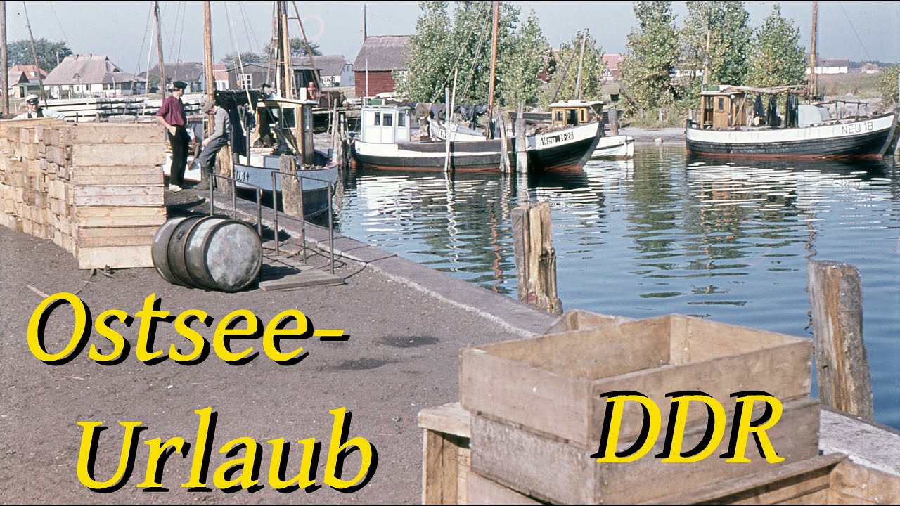 Urlaub in der DDR:  Ostsee 1 - Zinnowitz Heiligendamm Saßnitz Hiddensee Grieben Neundorf 1950-1960