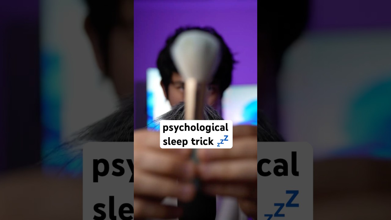 can&rsquo;t sleep? try this! 🫵😴 #asmr