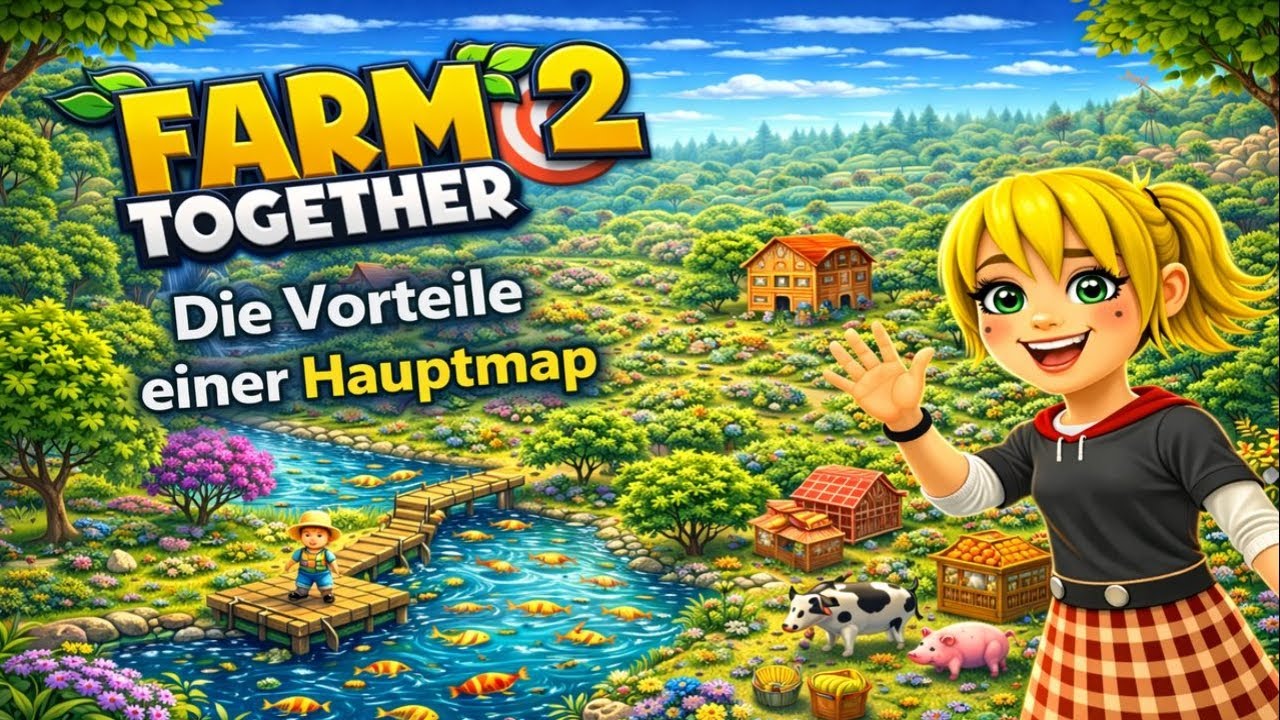 Farm Together 2 - Warum eine Hauptmap Sinn macht Tipps & Tricks