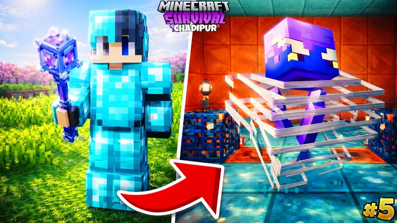 I Entered the TRIAL CHAMBER in Chadipur… 😱 | Minecraft Survival Ep. 5