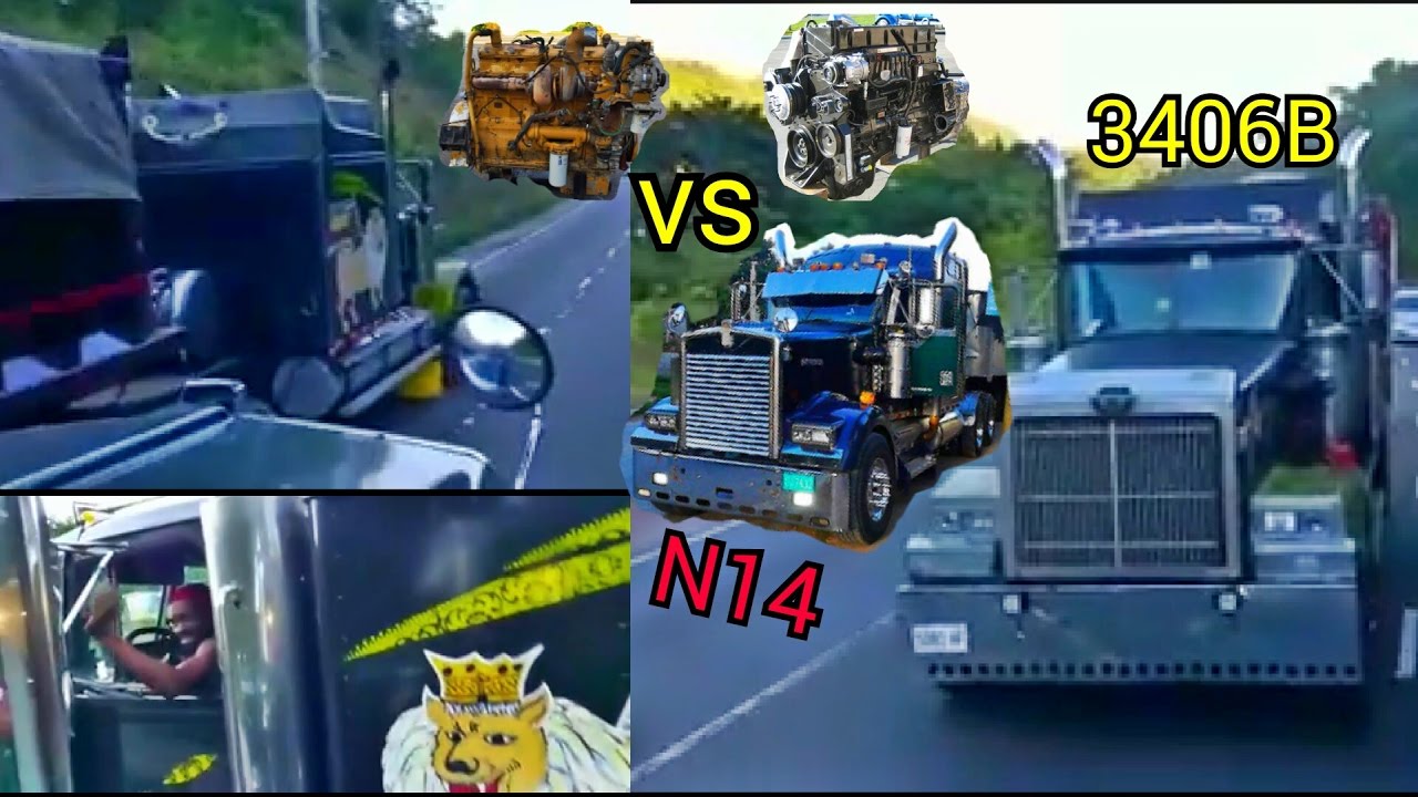 N14 vs 3406B - Friendly War - Jay W900 vs Rasta Western Star