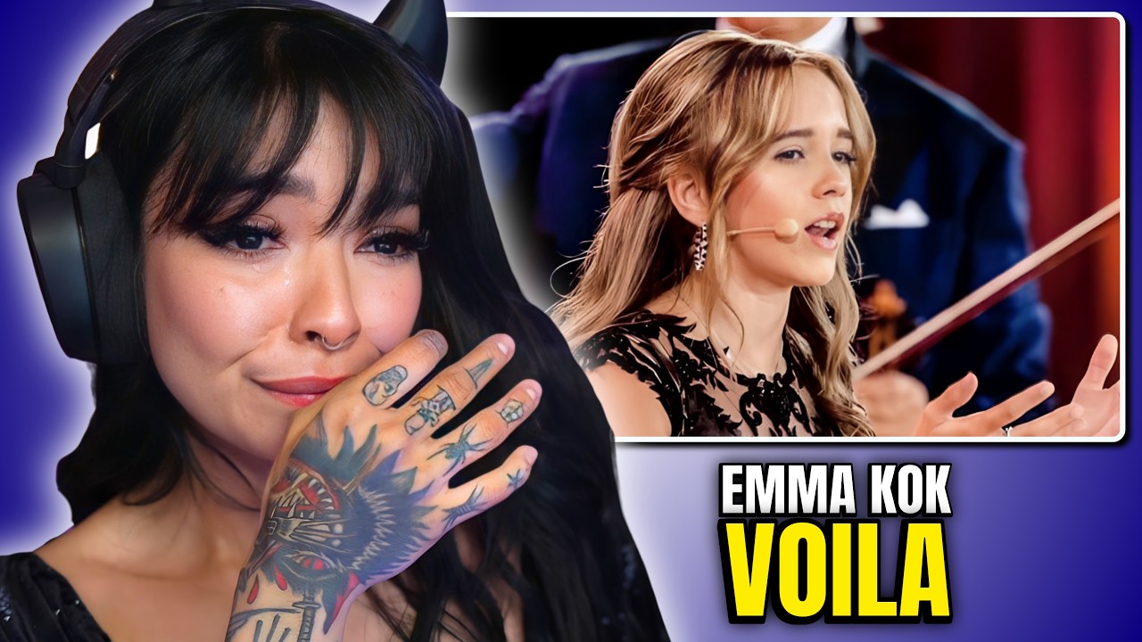 SINGER REACTS to 15 Year Old Emma Kok Sings Voilà André Rieu Maastricht 2023 | SO MANY EMOTIONS!!!