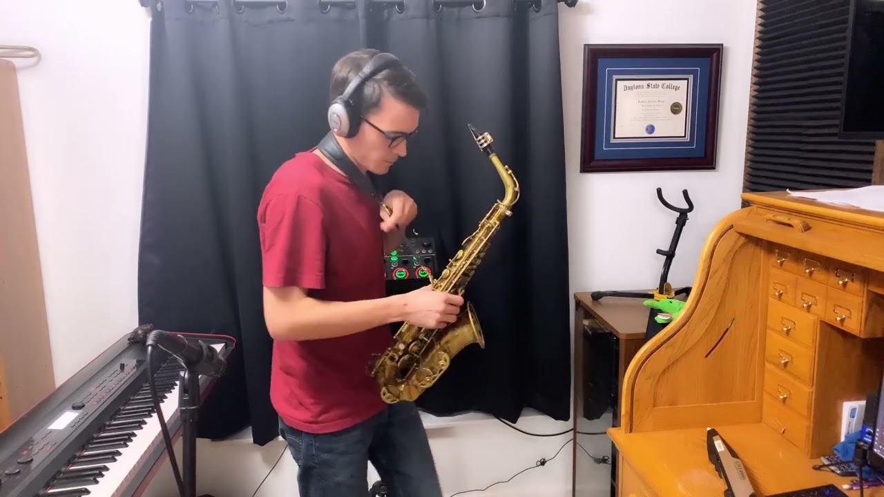 Simple Saxophone Loop With the Boss RC-505 Loop Station