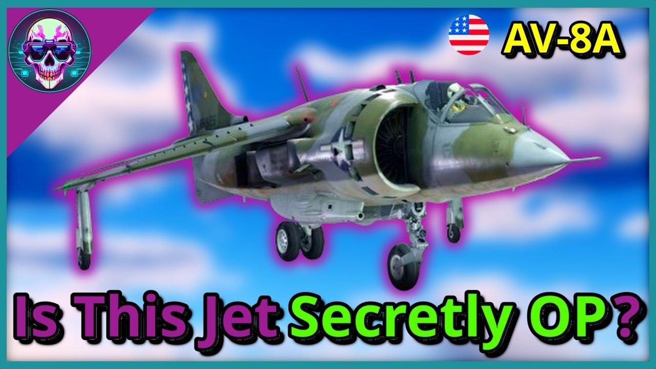 AV-8A Harrier в 2025 году — забытый король СВВП из War Thunder?