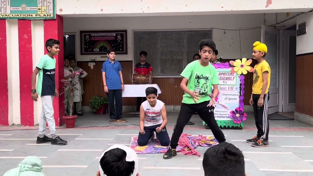 Skit on Importance of Sports
