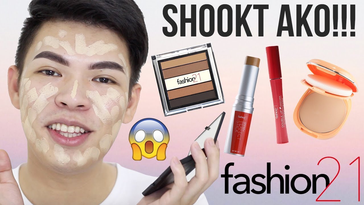 MURA NGA PERO MAGANDA BA?!!! FULL FACE USING FASHION 21 COSMETICS (ALL UNDER 250 PESOS!)