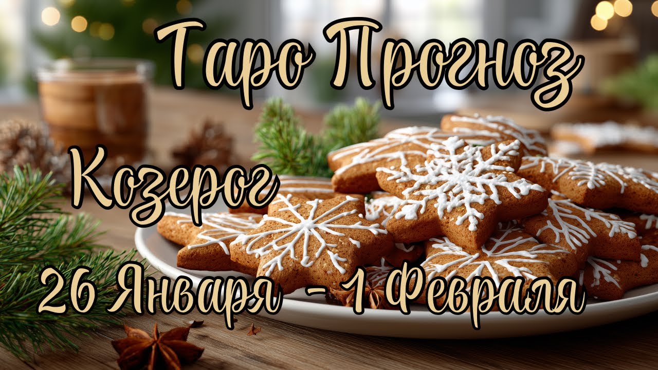 КОЗЕРОГ ТАРО прогноз 26Января - 1 Февраля #козерог #таро #гадание #раскладтаро #прогноз #гаданиетаро