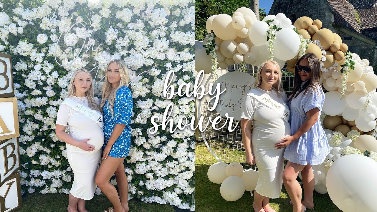 MY SISTERS BABY SHOWER VLOG!!