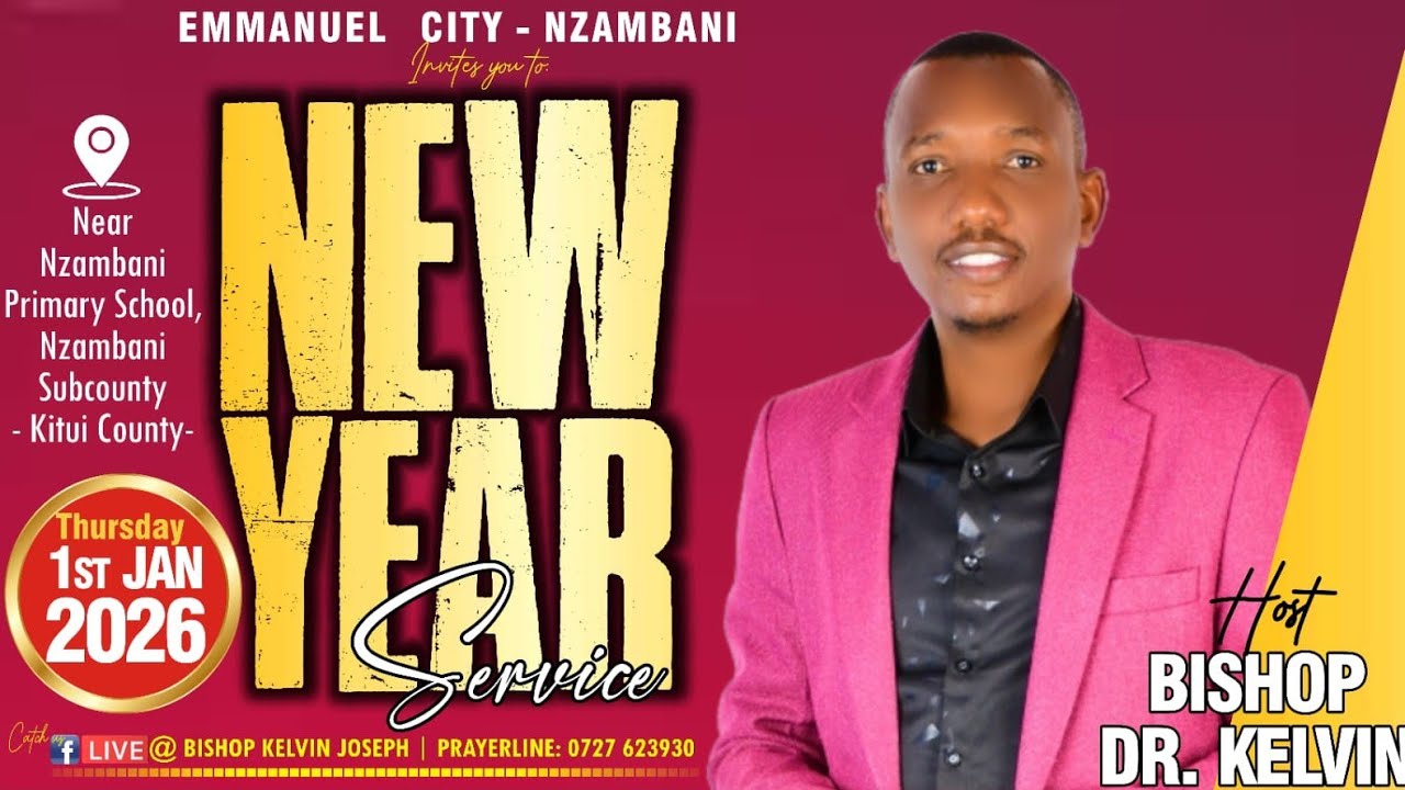 NEW YEAR SERVICE - BISHOP DR. KELVIN || 1ST JANUARY 2026 (HAPPY NEW YEAR)