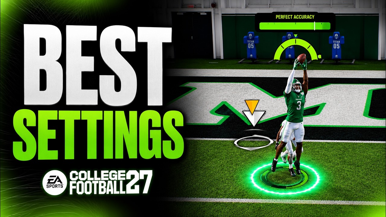 Лучшие настройки для College Football 27