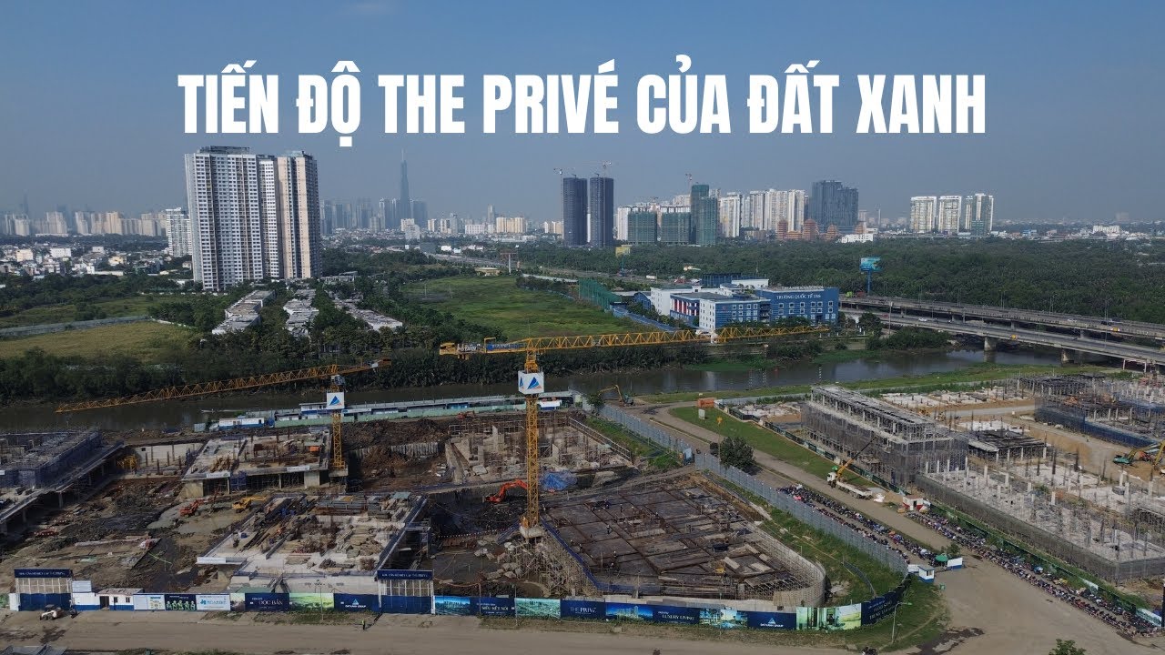 Tiến độ The Priv&eacute; của Đất Xanh