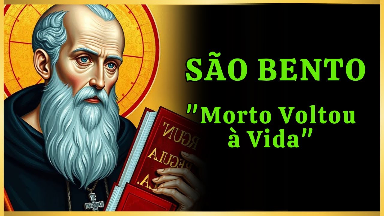 ✝️Inacreditável! São Bento Resgatou um Monge Esmagado Pela Morte!😱