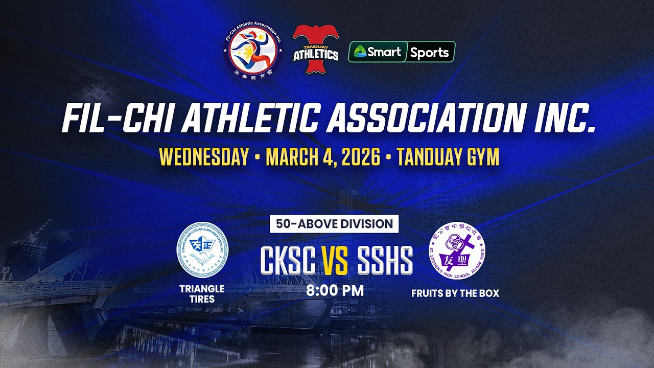 LIVE: Fil-Chi Athletic Association Inc.: 50 above Division