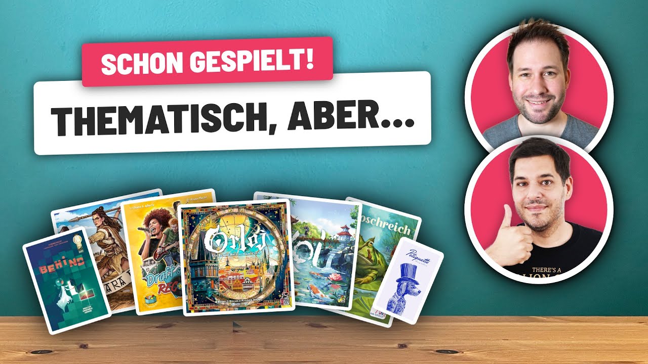 Coole Brettspiel-Neuheiten im Kurz-Fazit!