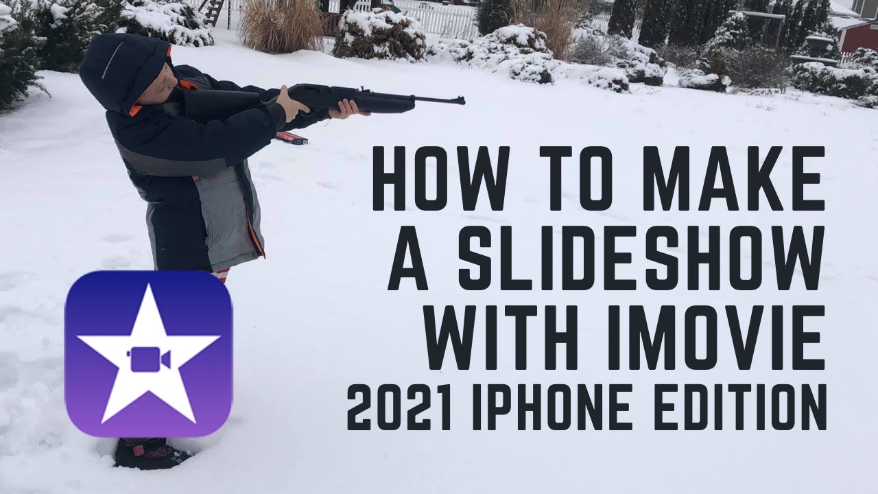 Как создать слайд-шоу с помощью iMovie на iPhone