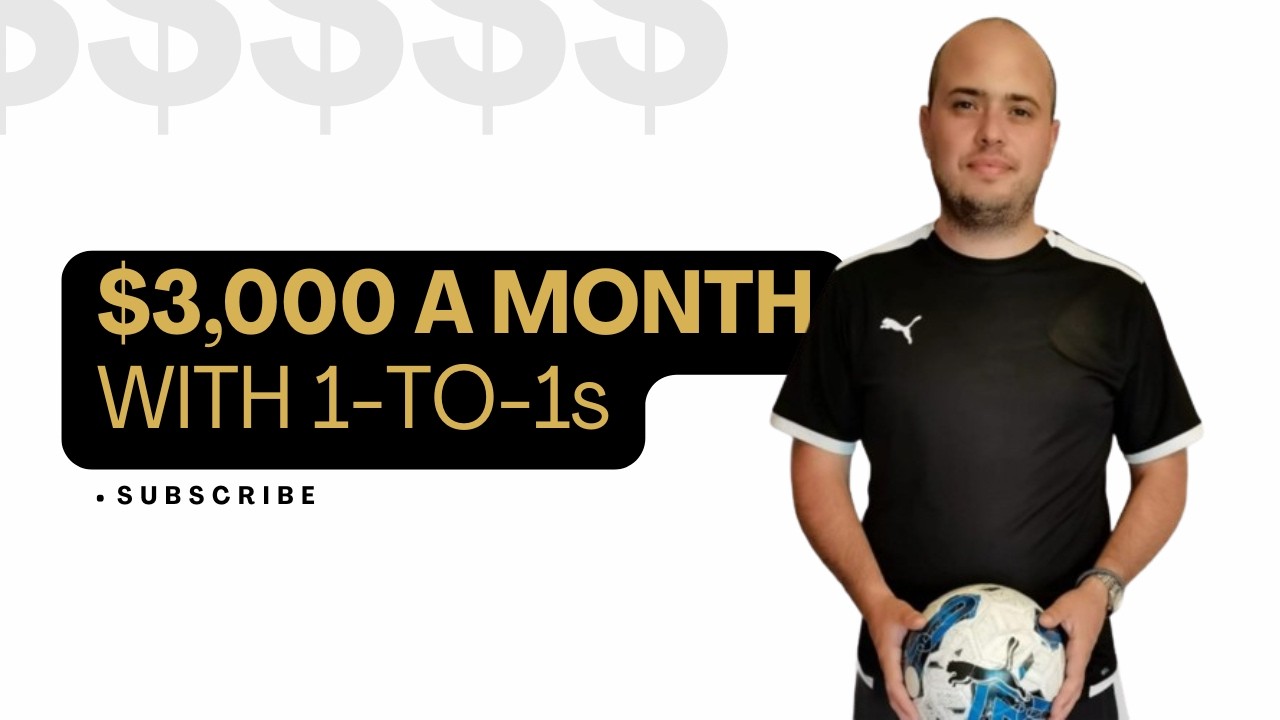 ⚽︎ How We Helped Coach Tommy Make $3,000/Month with 1-on-1 Soccer Training