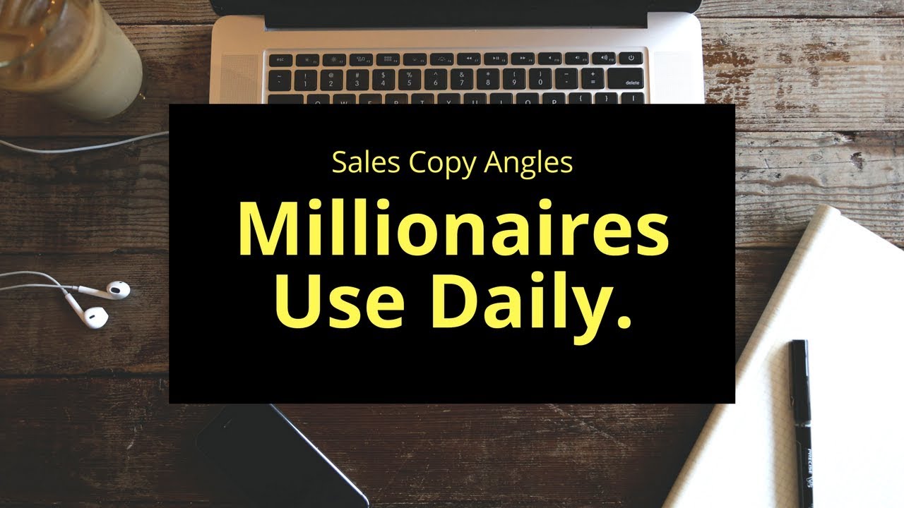 New Masterclass: Online Sales Formulas Millionaires Use Daily