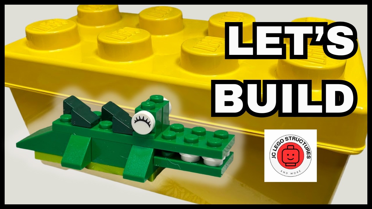 My LEGO Alligator Build